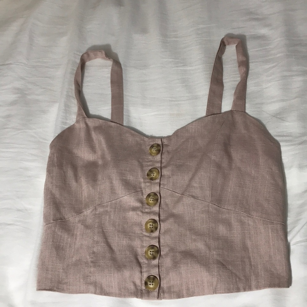 PACSUN Pink Tank Top
